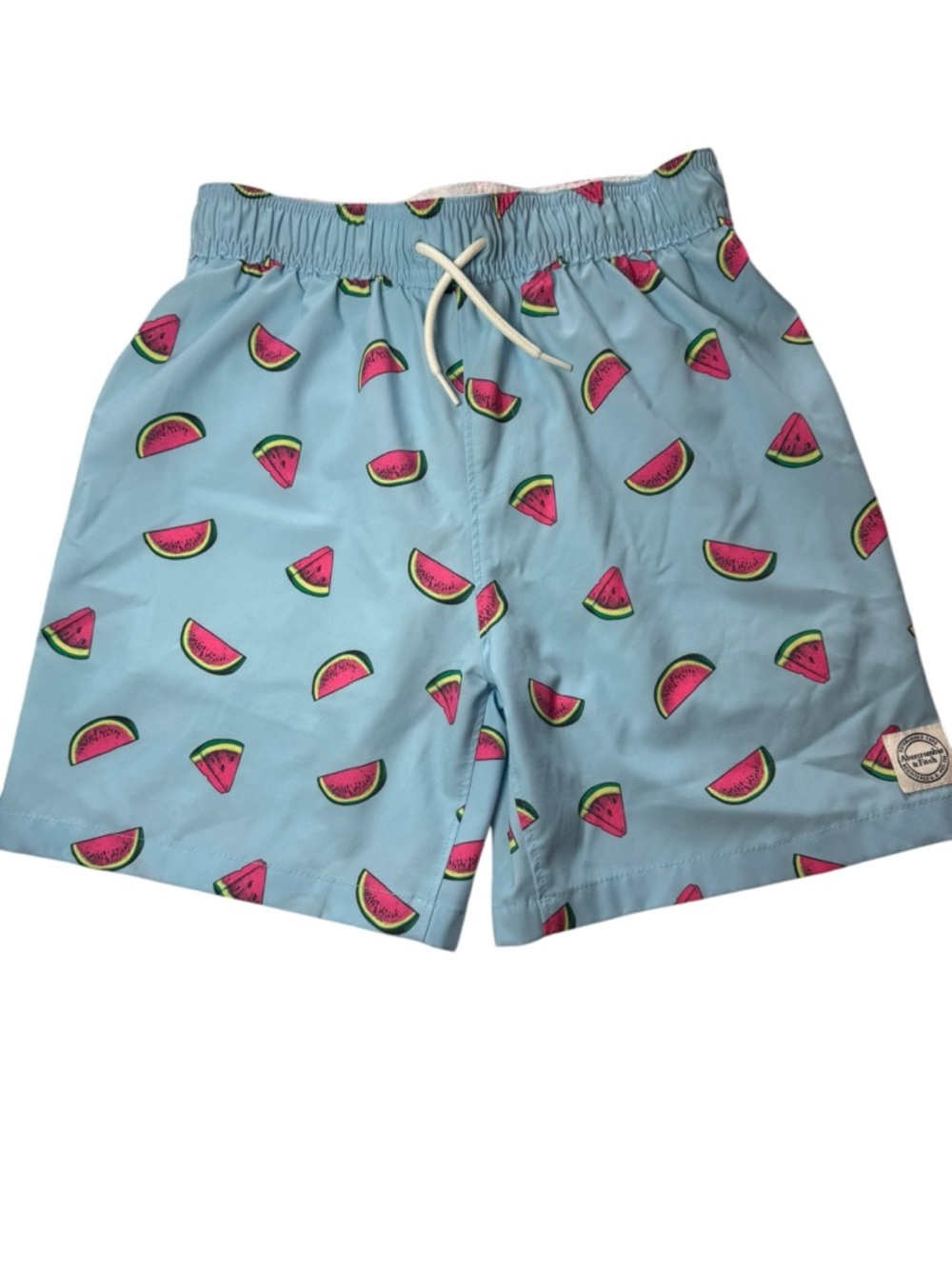 Abercrombie & Fitch Boys Watermelon Print Swim Shorts Size 11/12